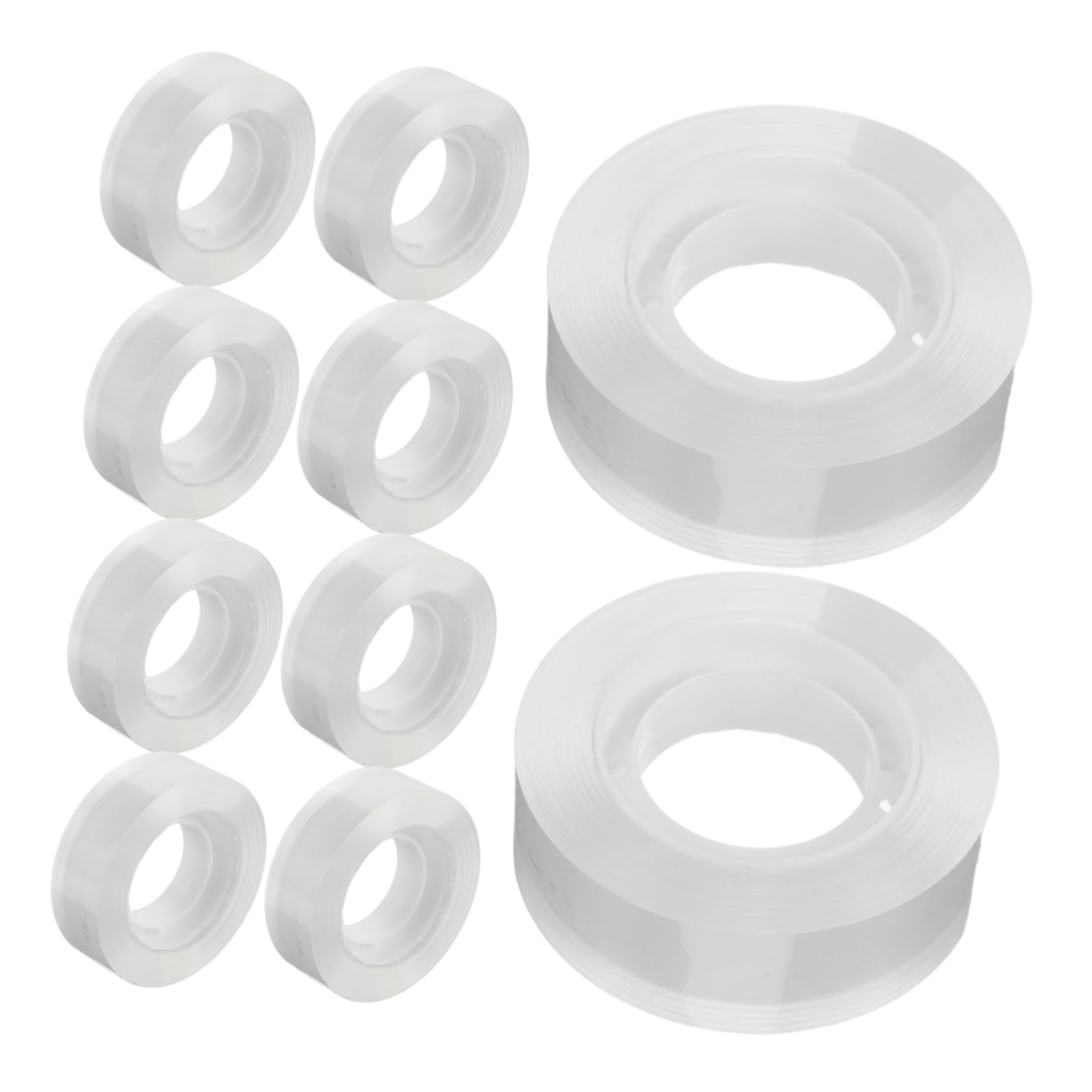 Nastro Adesivo Trasparente 48 Pezzi Colla, Strappi a Mano | Adhesive Refills, Refill Adhesive Tape, Tape Rolls, Back To School Party