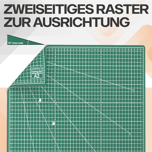 Schneidematte Acropaq A2 – Selbstheilend, 60 x 45 cm, 5 Lagen