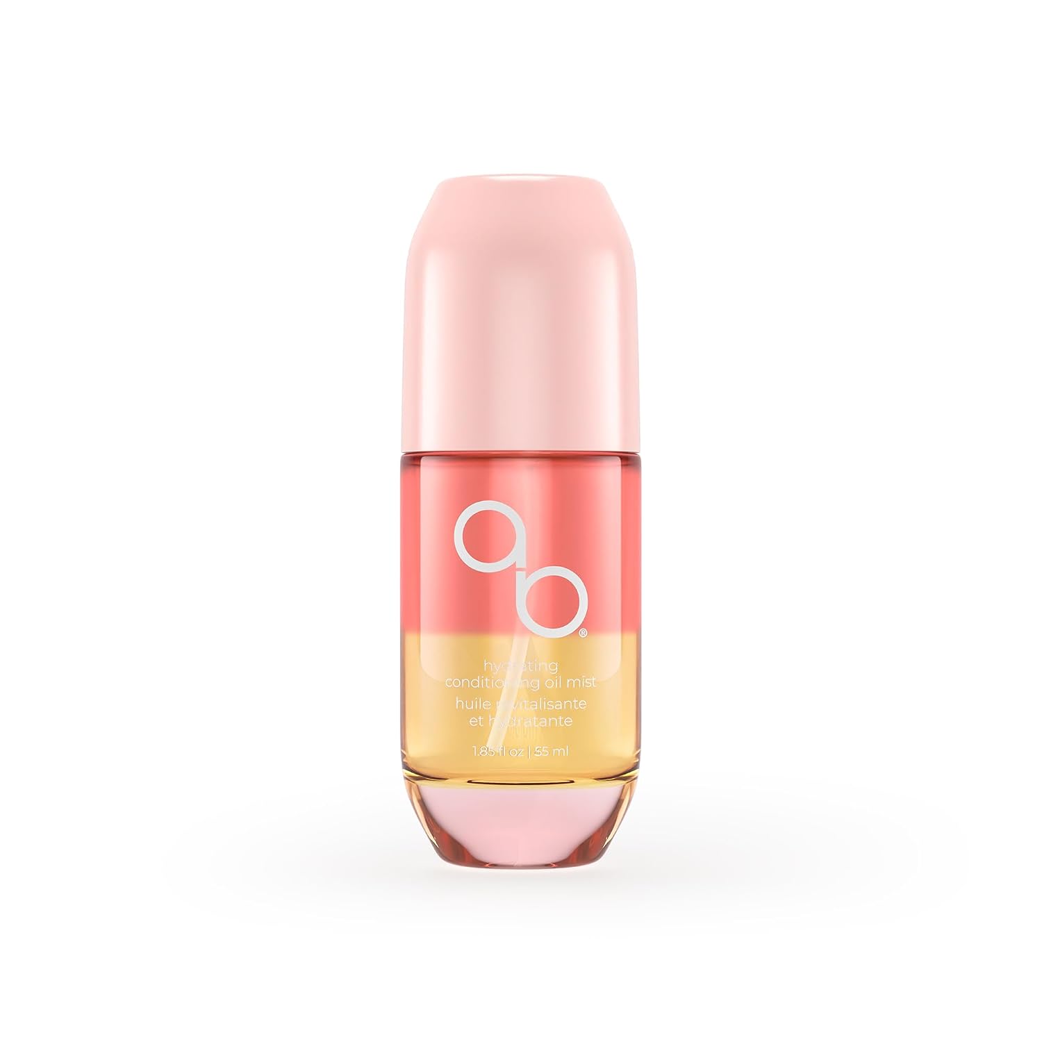 adwoa beauty - Hydrating Conditioning Oil Mist with Melonberry | Bi-Phase Shine + Moisture Spray | Lightweight, Non-Greasy Scalp Care | Curly, Coily + Wavy Hair (1.85 fl oz)