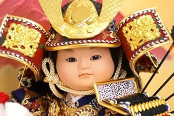 Amazon | 【五月人形】吉徳大光作 武者人形「馬乗大将」ガラスケース