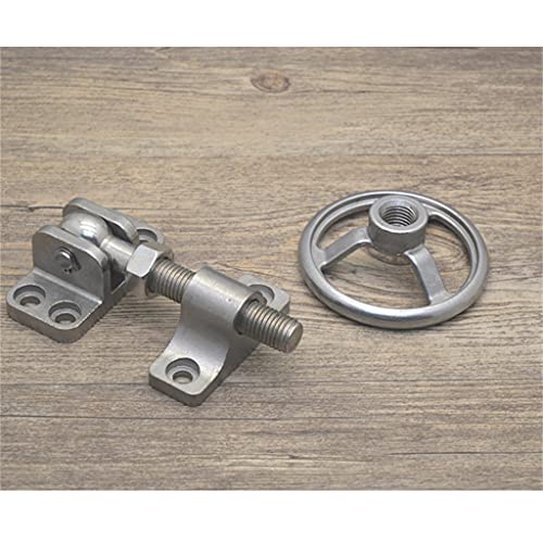 Oven Door Lock, Stainless Steel Wheel Handle, Lock Drying Box Handwheel