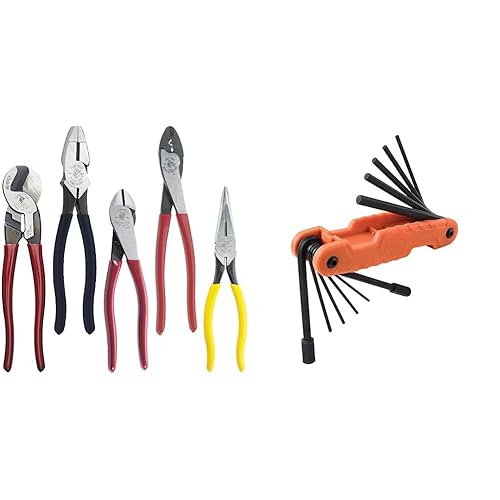 Kit de alicates sumergidos, corte diagonal, punta de aguja, alicates de alto apalancamiento de corte lateral, cortador y engarzador, juego de llaves