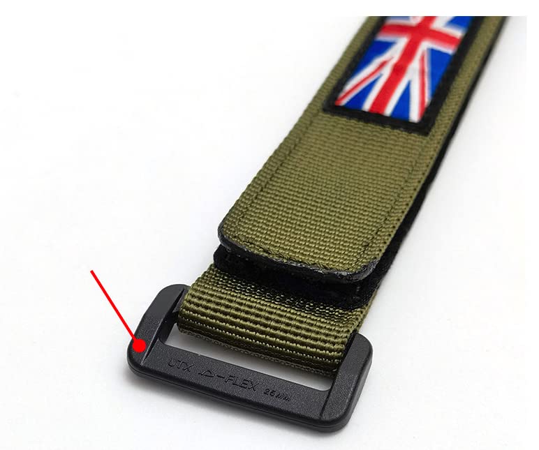 London Craftwork Velcro Holding Strap for Brompton Folding Bike Frame (Army Green)