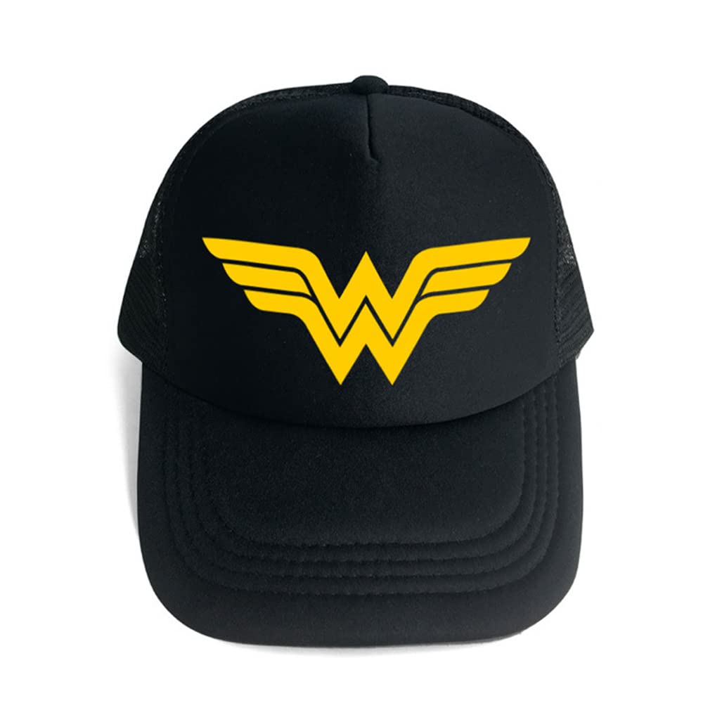 Superhero Baseball Cap Trucker hat ，Adjustable Breathable Durable Sun Hats for Men and Women