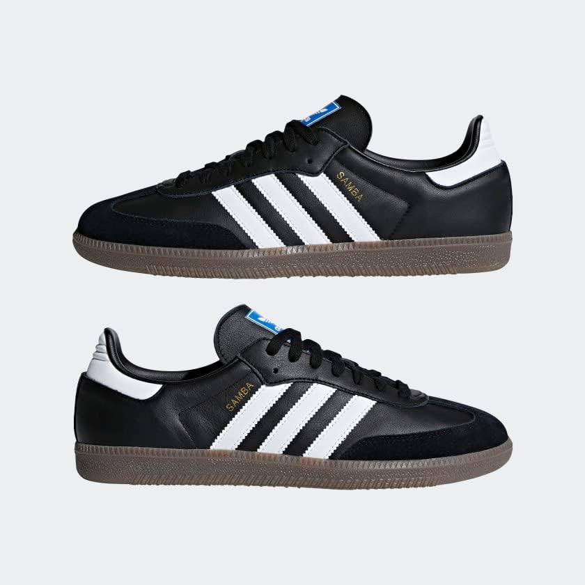 adidas Originals Men's Gymnastics Shoes 9.5 Black/White/Gum