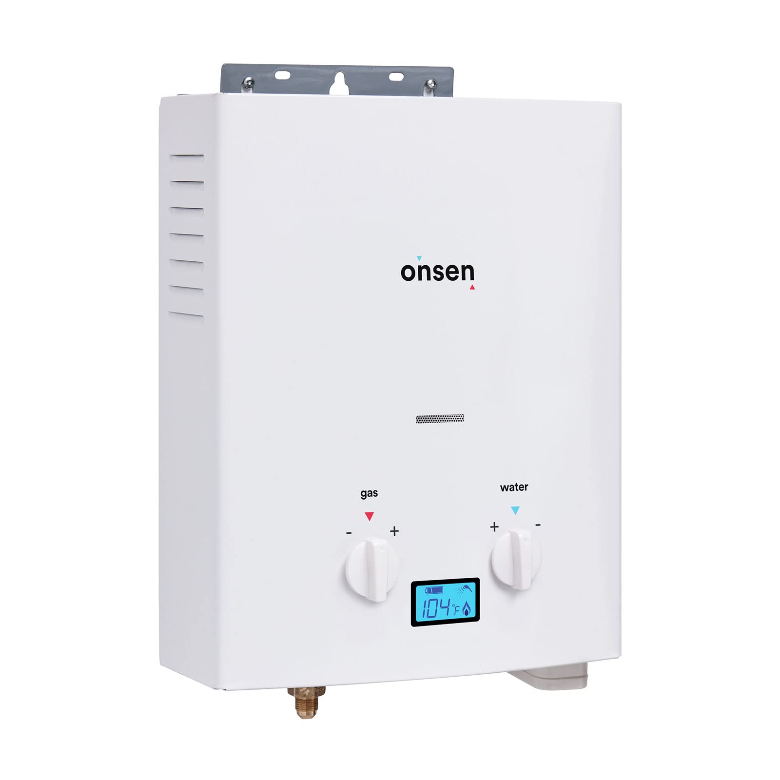 Amazon.com: Onsen - 5L Portable Tankless Propane Water Heater With Pump u0026  Accumulator Tank - Dual Ignition - Instant Hot Water - Outdoor Use Only -  With LED Screen, Premium Shower Head,