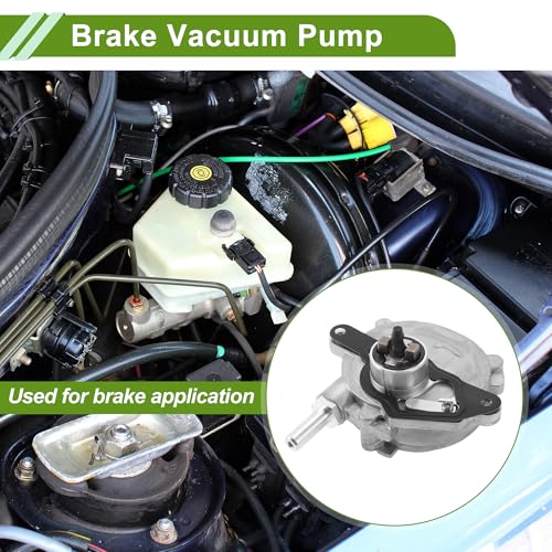 Bomba de vacío para frenos No. A2712301465, bomba de vacío para motor para Mercedes-Benz CLK200 (2003-2013), 1.8L sobrealimentado, aleación de aluminio, tono plateado, 1 unidad miniatura 2