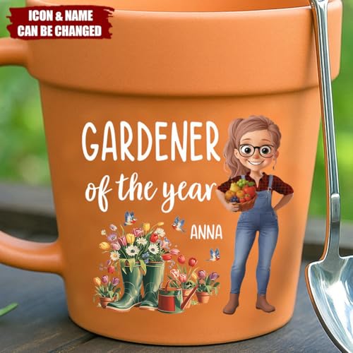 Taza de Cerámica Personalizada Diseño Terracota 11oz miniatura 6