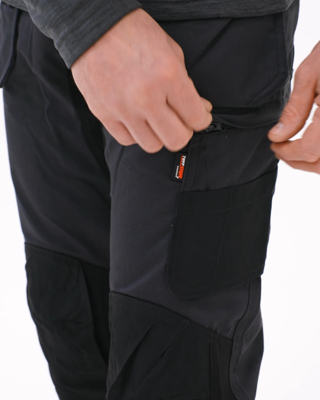 TuffStuff - X-Motion Work Trousers, Grey - 28