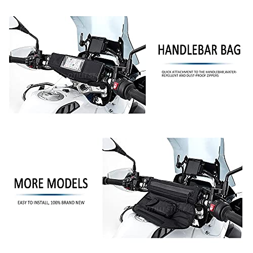 Para Kawasaki Versys 1000 650 PARA Versys-X 300 X300 Z900RS Z 900 RS Bolsa de viagem com guiador à p