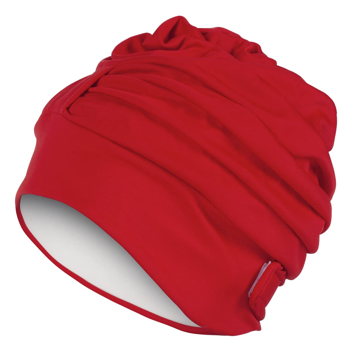 Fashy Damski turban do pływania z tkaniny 3473 z paskiem na rzepy