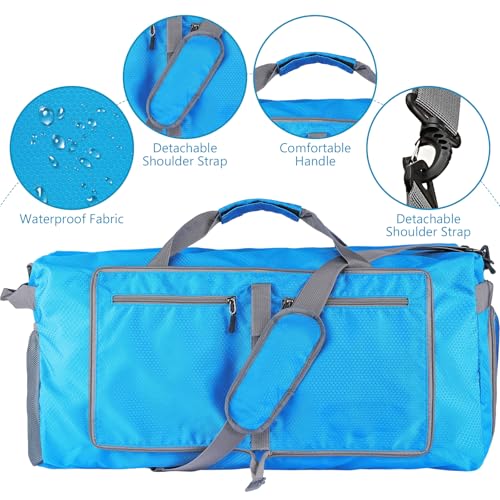 60L Duffle Bag with Shoe Compartment