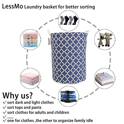 LessMo 17.7 Laundry Hamper, Collapsible Storage