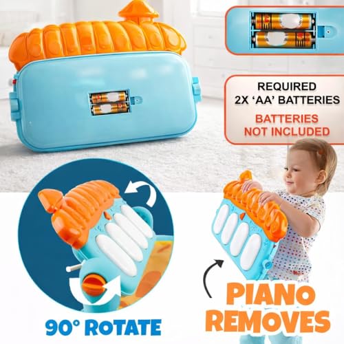 ToysBuddy Kick and Play Multi-Function Piano Baby Gym - Image 4