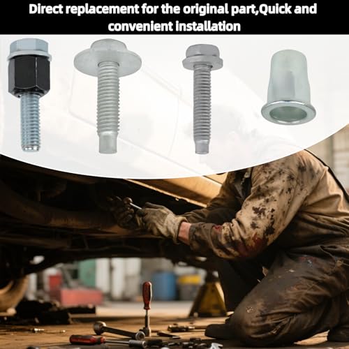 BXSILNY 68193128AB-Sidestep Car Pedal Screw Mounting Kit Fit for Ram 2013-2019 Dodge RAM 1500 2500 3500,2014-2019 RAM 4500 5500 by BXSILNY - Image 4