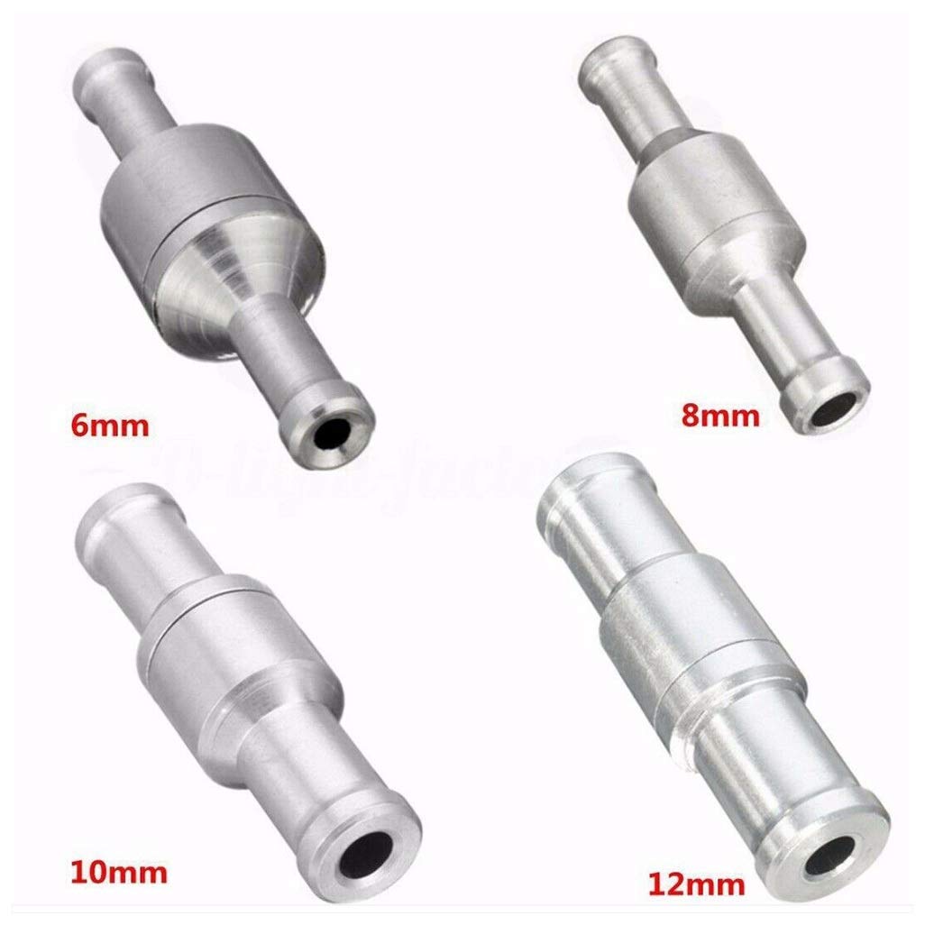 Rückschlagventil Für Vakuumleitung - Aluminium Check Valve 6mm/8mm/10mm/12mm Für Kraftstoff & Luft