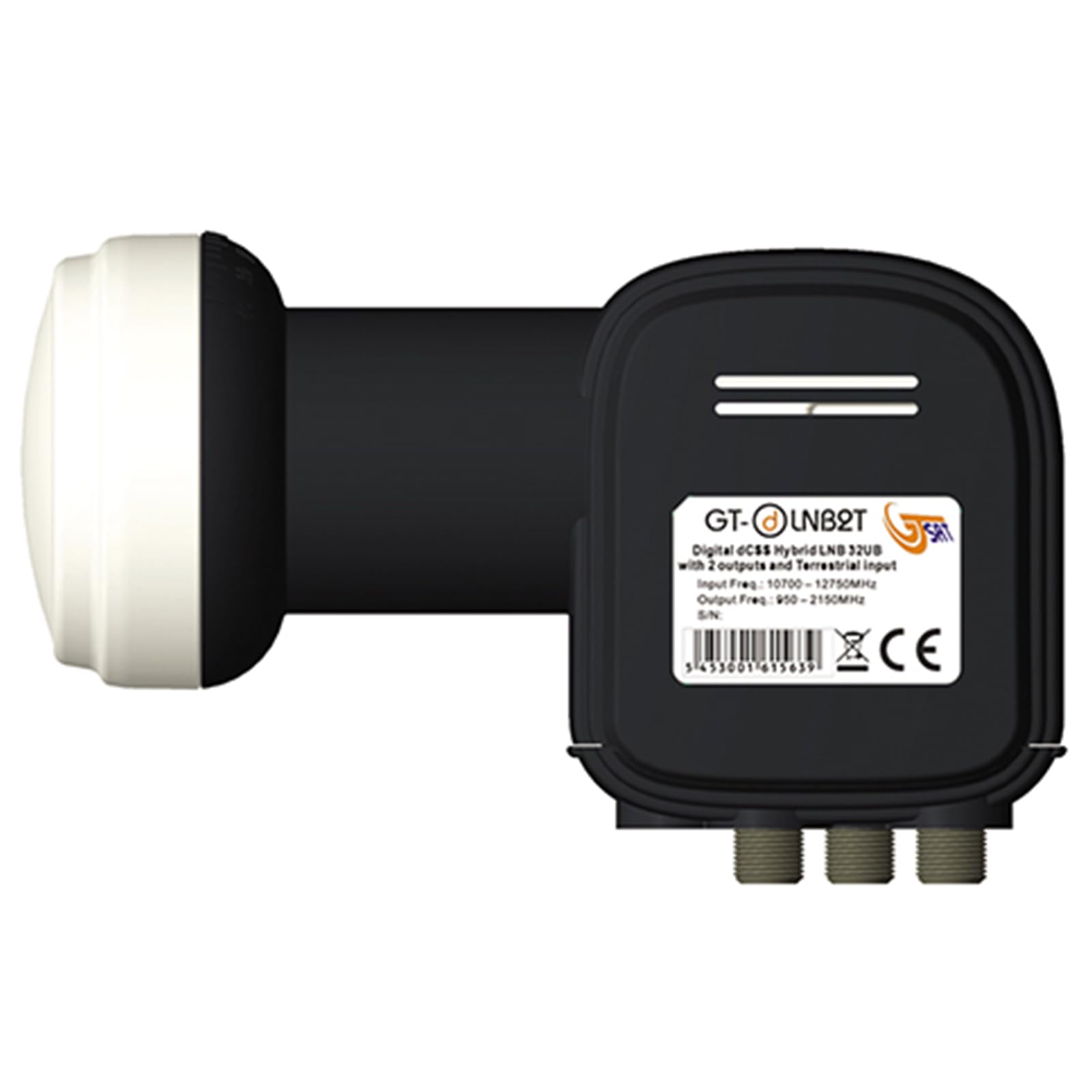 LNB DIGITALE DOPPIA USCITA 1 DCSS E 1 IBRIDA UNIVERSALE,SCR,DCSS
