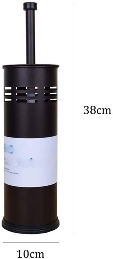 Toilet Brush Set Metal Toilet Brush, Suitable for Tall Toilet and Toilet Brush Holder Toilet Brush