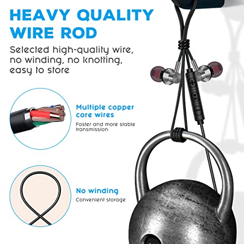Image of Earphones Wired in Ear Headphones Earbuds for iPhone 14 /14 Pro Max /13 /13 Pro Max / 12 /12 Mini 11 Pro /11 Pro Max Headphones
