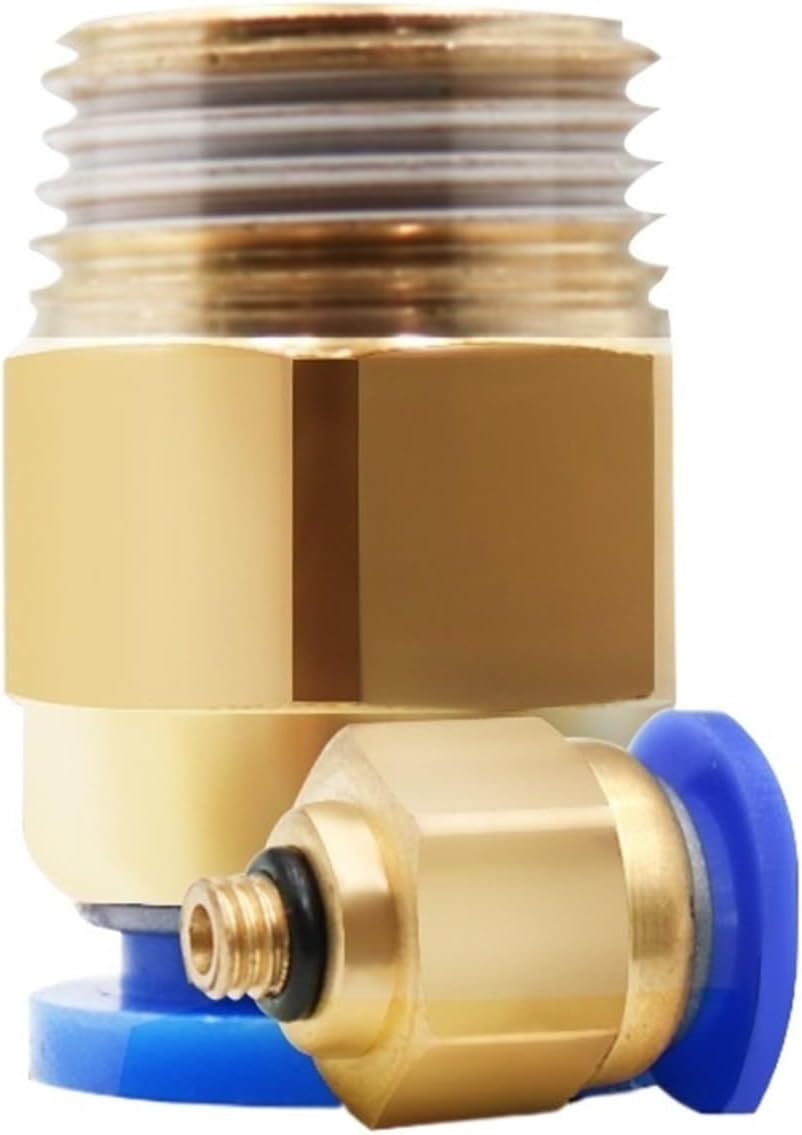Air Pneumatic 10mm 8mm 12mm 6mm 4mm Hose Tube 1/4"BSPT 1/2" 1/8" 3/8" Male Thread Air Pipe Connector Quick Coupling Brass Fitting(PC8-03)