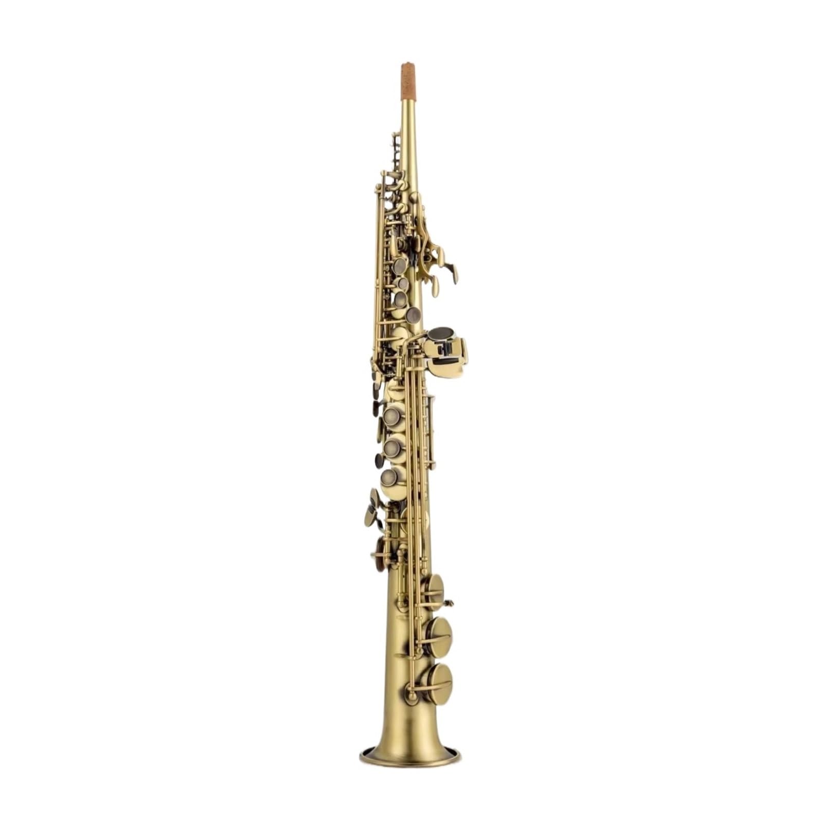 Saksofon Bb Vintage Miedziany Instrument Z Akcesoriami Do Futerału Saksofon | Saksofon