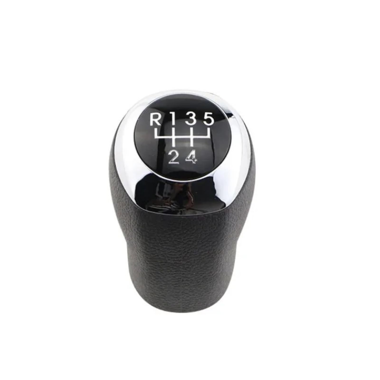 Xzcvtyw 5 Speed Matte Sliver Car Gear Shift Knob For Hyundai For Elantra Gt Accent Solaris Avante Md I30 Mt 5/6 Speed Lever Stick Handle Accessory Car Gear Shift Knob(5 Speed Matte Sliver)