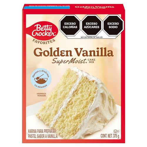 Recopilación de Pastel suandy que puedes comprar esta semana. 41 Betty Crocker Harina para Pastel de Vainilla Dorada 375 g