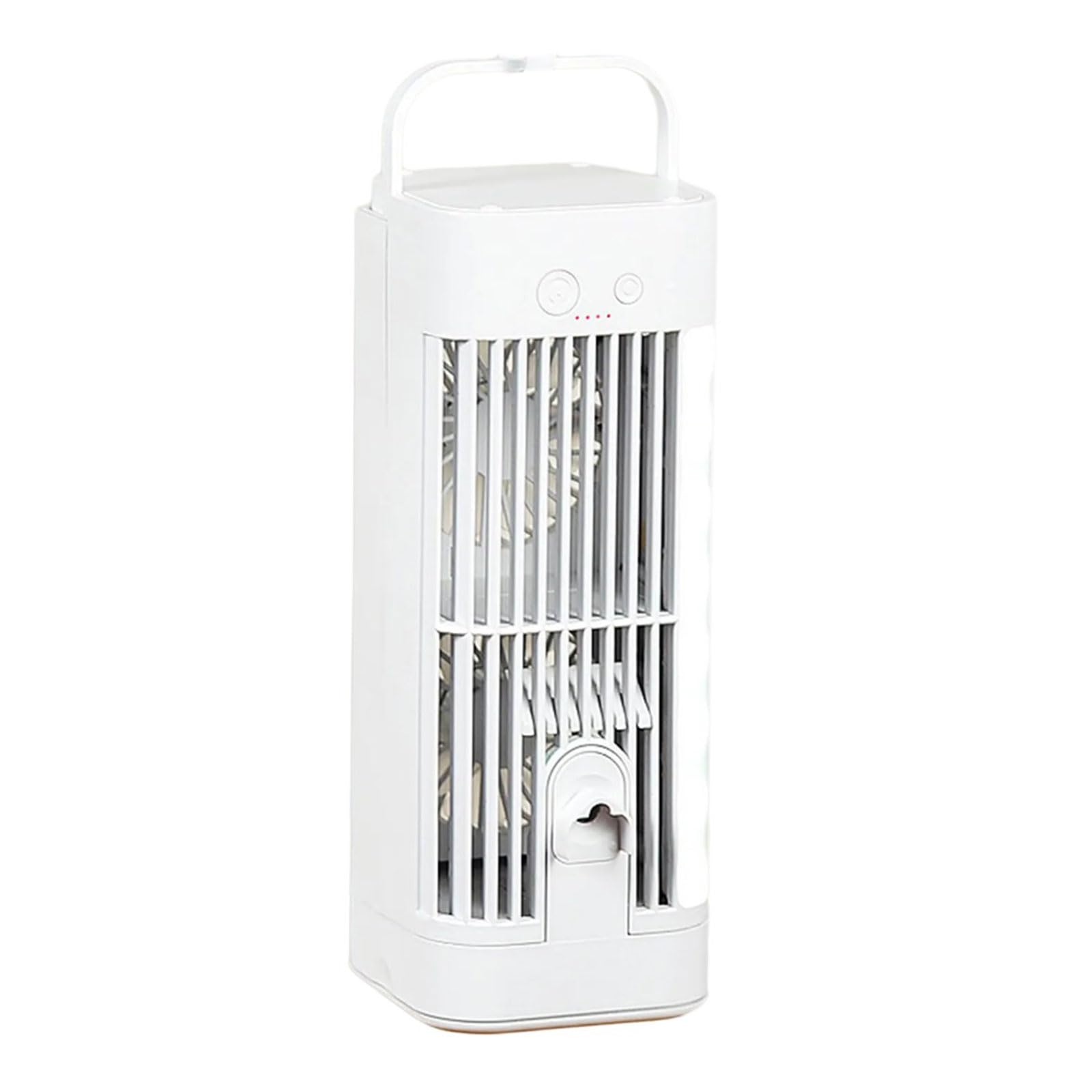 Kalttoy Usb Rechargeable Air Conditioners With 120Ml Water Tanks Portable Desktop Cooling Fan For Home Dorm Or Use Evaporative Coolers
