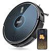 Staubsauger Roboter, ZOOZEE Z50 Saugroboter mit wischfunktion, Starke 3000 Pa Saugkraft, Selbstaufladender mit 5200 MAh…