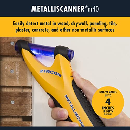 Zircon Metalliscanner M40 Handheld Electronic Metal Detector #TOP1