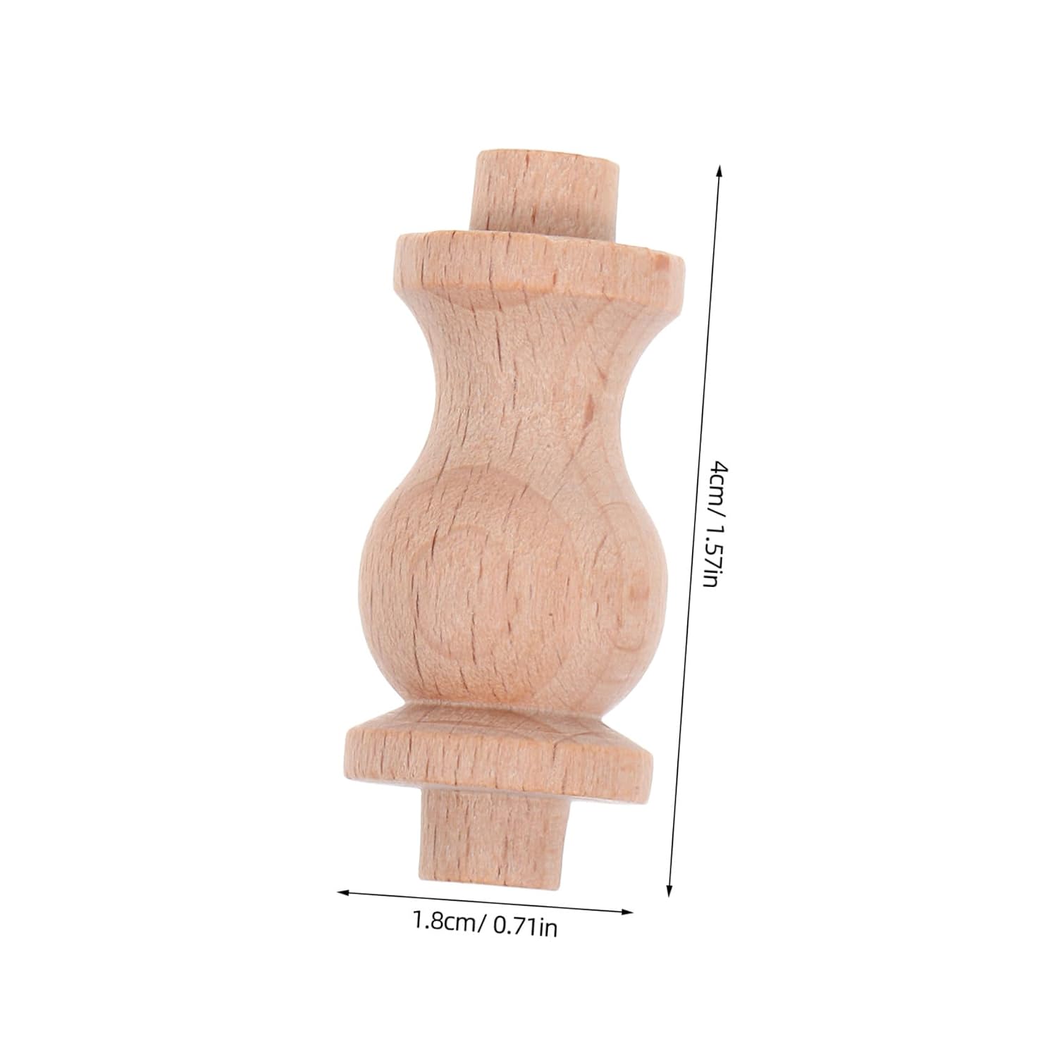 10pcs Staircase Balusters Roman Column Heads Decorative Spindles for Indoor Railing