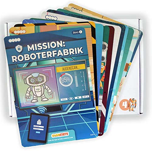Codekiste 4 - Programación Para Niños - Fábrica De Robot Loco - Fundamentos De Programación: If Consultas Y Bucles Caja 4 De 12 Codekiste 4 - Programación Para Niños - Fábrica De Robot Loco - Fundamentos De Programación: If Consultas Y Bucles Caja 4 De 12