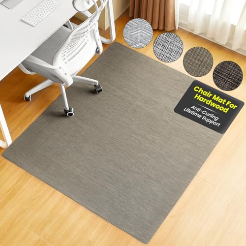 BAGAIL Fast-Flatten Brown Chair Mat