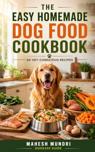 THE EASY HOMEMADE DOG FOOD COOKBOOK: Vet-Approved, Allergy-Friendly Recipes for Every Life Stage