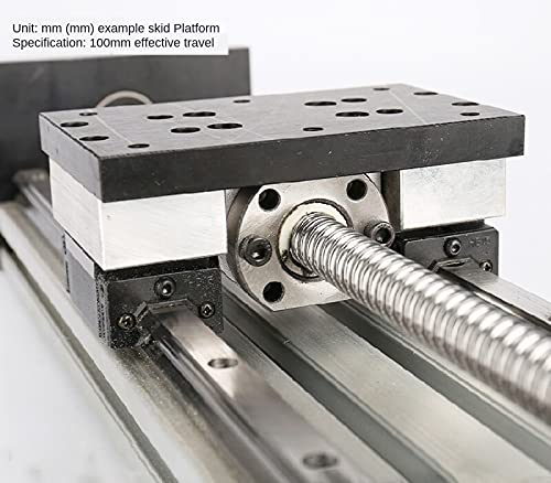 Lysee 3D Printer Parts & Accessories - Heavy Load Slide Table Platform GX120 Double Guide Rail - (Size: 1605, Color: 150wide-300mm)