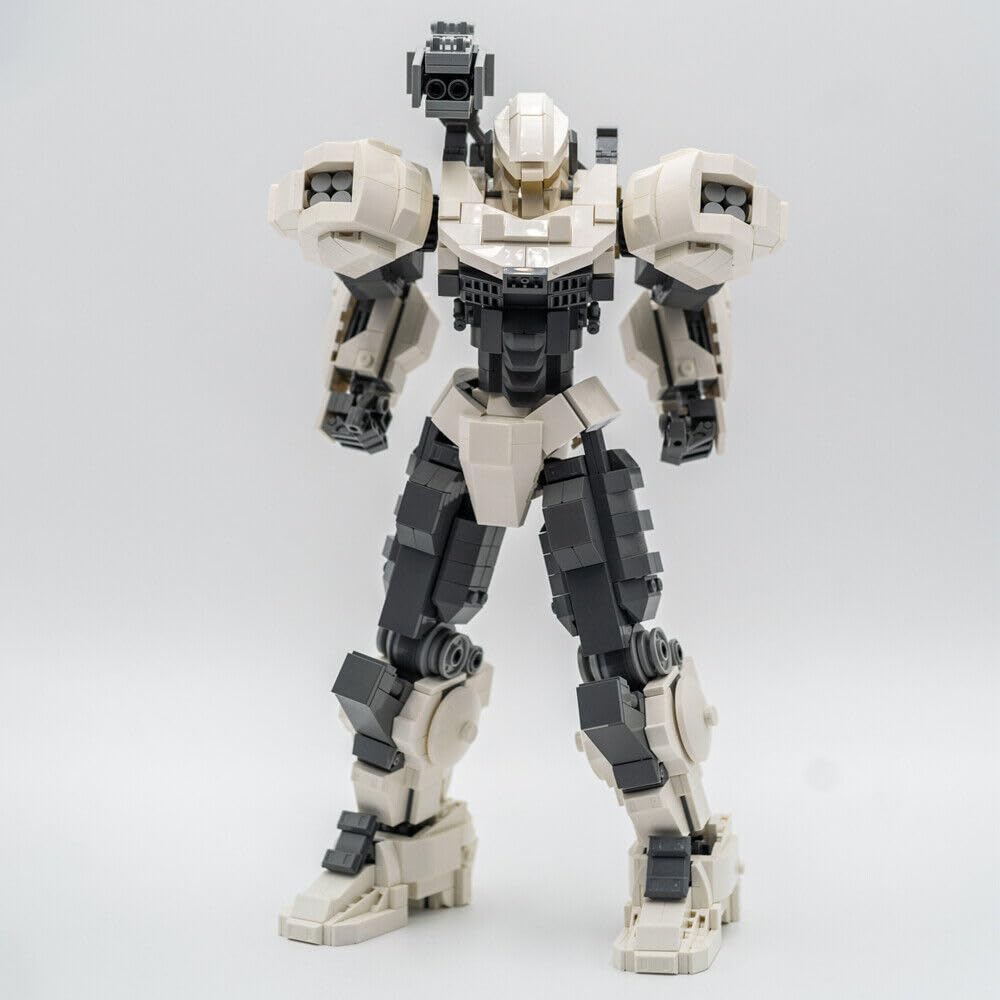 Amazon.com: ZITIANYOUBUILD White Mech Robot Jaeger Model 31
