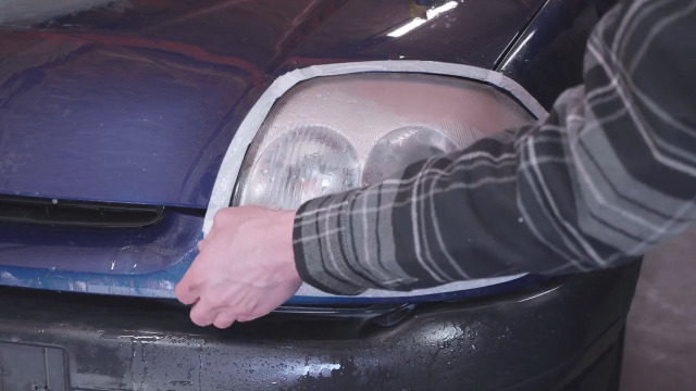 Kit Rénovation Phares Voiture - Polissage Et Protection UV - Redonne Clarté Aux Optiques