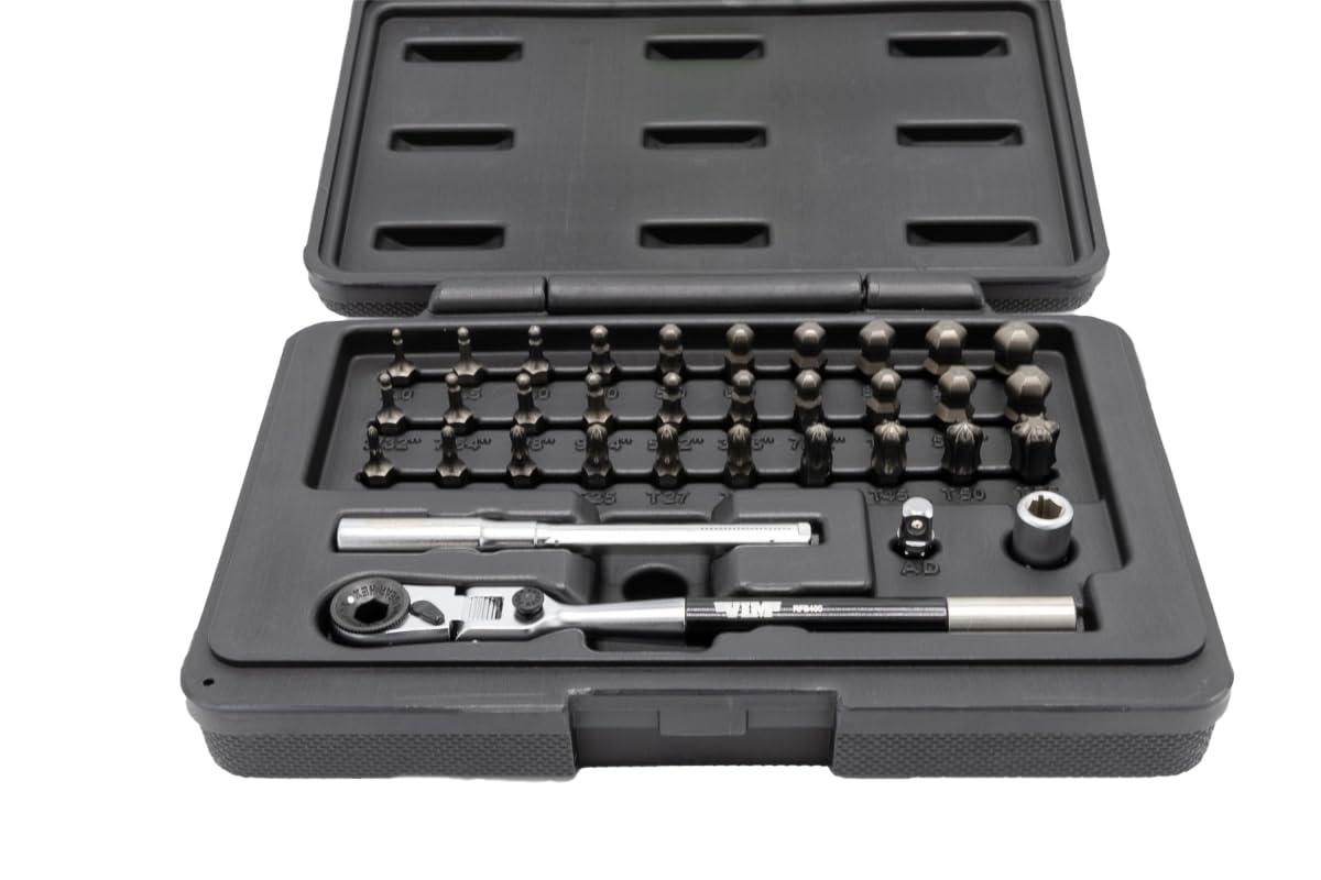 Amazon.com: VIM Tools VIMFRBB34 34 Piece Ball Hex & Ball Torx Tool
