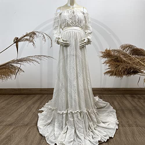 Stylish Boho Maternity Photography Dress Review