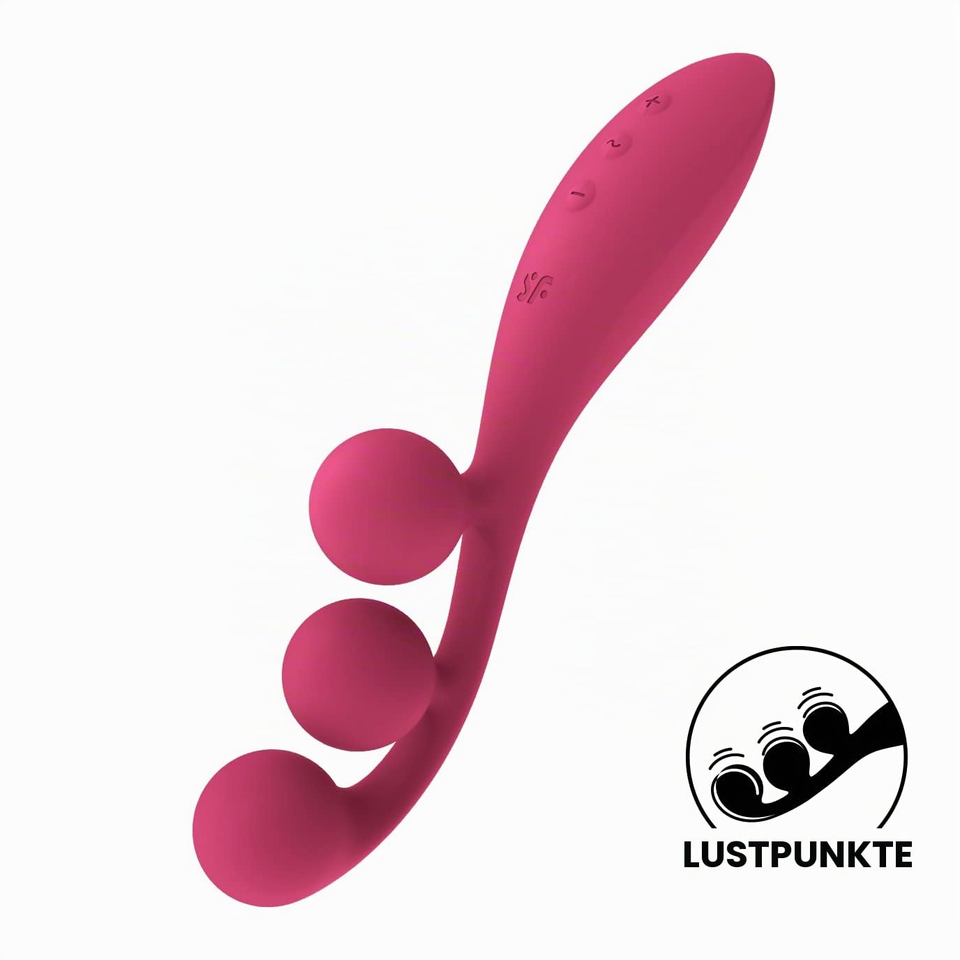 Satisfyer Tri Ball 1 | Auflegevibrator mit 3 Motoren | Sex Toys | 20,5 cm