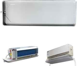 Metal Drain Pan for Central Air Conditioning Fan Coil Unit and 1~5 P Air Conditioning Indoor Unit, Drip Tray Drip Pan Water Tray(121cm/48in)