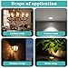 3Pcs Light Diffuser Sheet - 8.3x11.8 Inches Light Diffuser Film Adhesive Panel Stickers for Soften Ceiling Light, LED Downlight, Spotlight LED Panel, Track Light
