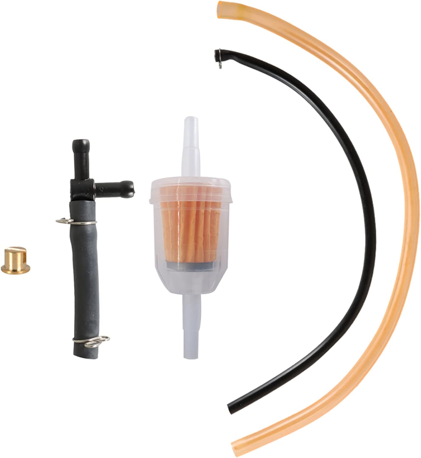 WFLNHB Carburetor Replacement for Kawasaki KLR650 Carb Replacement for 15001-1327 Carb with Fuel Filter 1987-2007