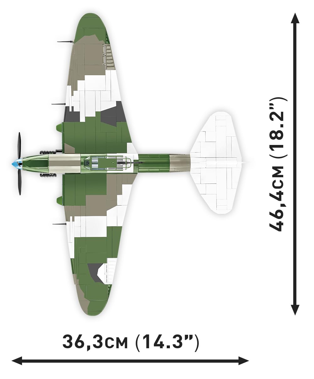 COBI ILYUSHIN IL - 2 (1943), Various, 36.3 cm x 46.4 cm x 12.5 cm - Image 2