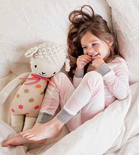 Burt's Bees Baby Baby Girls Pajamas, Tee Pant 2-Piece Pj Set, 100% Organic Cotton Pajama Bottoms, Blossom Rugby Stripe, 5T Us #TOP3