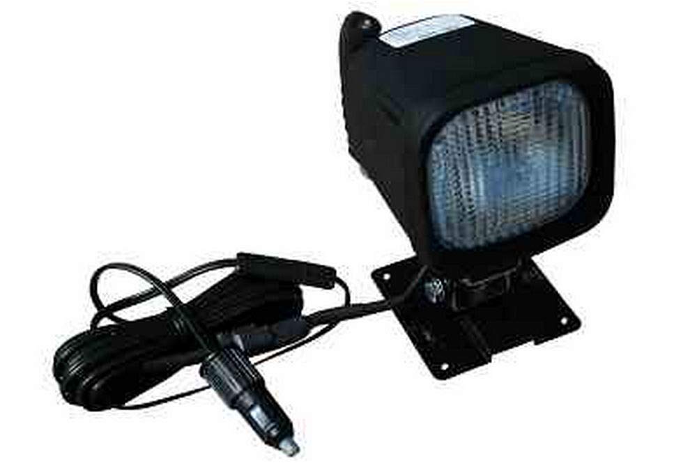 35W HID Permanent Mount Spotlight w/Control Arm - 3200 Lumen - 12/24VDC - 1400' Spot - ControlLight(-Flood-White)