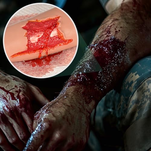 Image of Open Fracture Wound Sleeve, Wound Dressing Training Model, Stop the Bleeding Training Kit for Medical Education