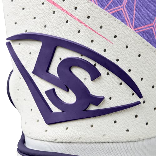Louisville Slugger Youth Genuine 2.0 Batting Gloves - Purple, Medium - image 4