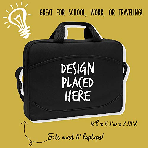 TOOLOUD If you are in a hole stop digging Dark 15 Inch Dark Laptop/Tablet Case Bag