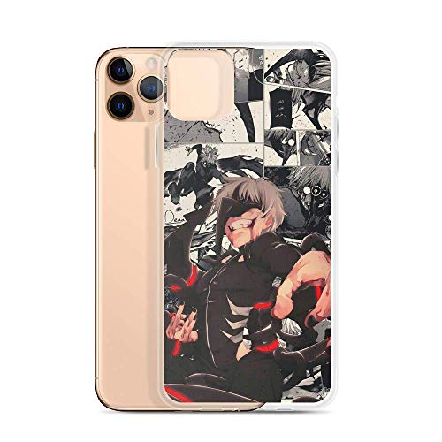 Dfgdd Compatible With Iphone 13 Pro Max Case Tokyo Ghoul Anime Ken Kaneki Action Fight Alliens Japanese Manga Pure Clear Phone Cases Cover #TOP2